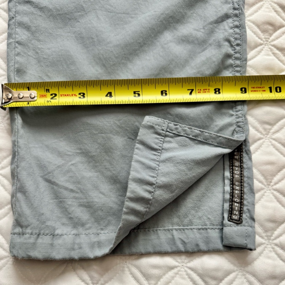 The North Face A5 Series Light Blue Capri Pants Outdoor Cropped Size 4 - Picture 4 of 14